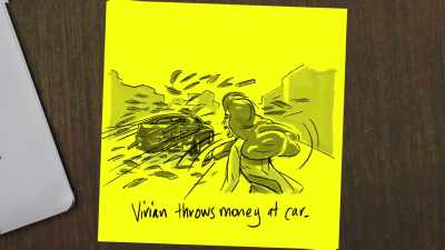 She throws the money, - The Movies That Made Us