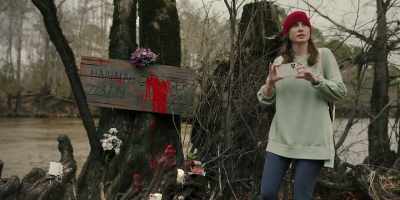 She tied a cinder
block around her waist - Cabin Girl