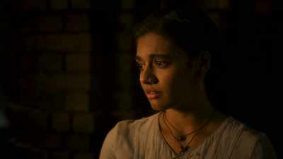 She has to channel
to keep the shield in place, - The Wheel of Time