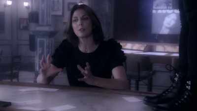 She has to combine traditional
femininity with an iron resolve... - Leverage: Redemption