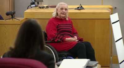 She had to come in
in a wheelchair. - Dr. Death: The Undoctored Story