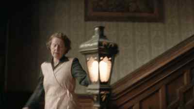 She has to hurry downstairs, - Magpie Murders