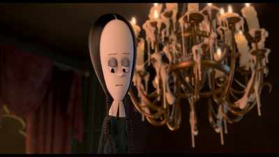 She told me about
a communal school - The Addams Family