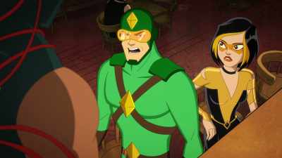 She told Lex very clearly that she can't
control her rather disturbing powers. - Kite Man: Hell Yeah!