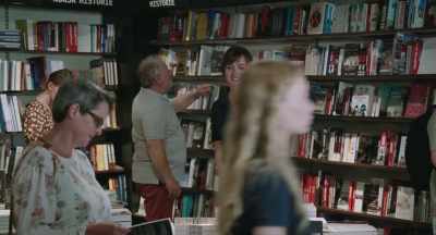 She took a temp job
in a bookstore. - The Worst Person in the World