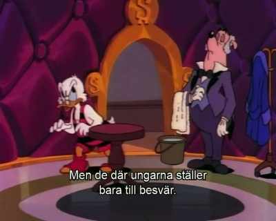 She trains me
to be ready for anything, - DuckTales