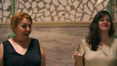 SHE TRANSLATES: Her son,
when he liked the girl... Oh, yeah? - Last Woman on Earth with Sara Pascoe
