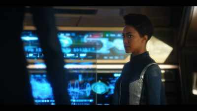 She was transported aboard Discovery - Star Trek: Discovery