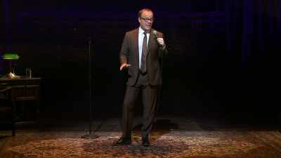 She turned to me,
and she had a Chihuahua - Tom Papa: Human Mule