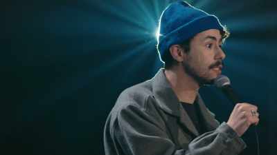 She turns around,
hands me a fork, - Ramy Youssef: More Feelings