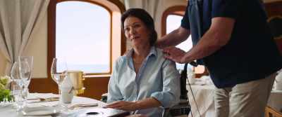 She understands you perfectly,
but my wife had a stroke. - Triangle of Sadness