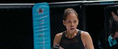 She is unloading on her.
I love ending on a leg kick like that. - Bruised