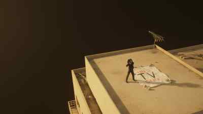She was up on the roof, - Never Look Away