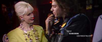 She used to have
a picture of Michael - Mystify: Michael Hutchence