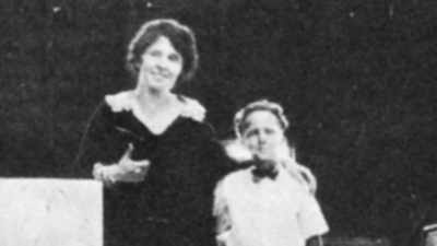 She used her youngest child,
David, to sing - Children of the Cult