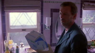 She uses super tampons.
What does that mean? - House