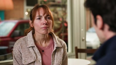 She vaguely mentions
some financial stuff - Murder At The Country Club