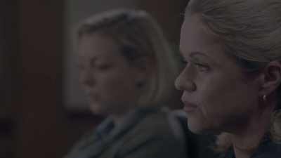 She is violent and lashes out at them, - Care