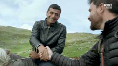 She wants to go, doesn't she?
Alright, well, good luck. - From Russia to Iran: Crossing Wild Frontier