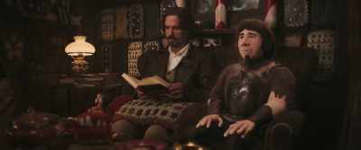 - She wants the Necronomicon.
- Well, nibble my nuts! - Hui Buh and the Witch's Castle
