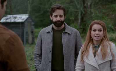 She wants us to
keep our distance - Aurora Teagarden Mysteries: Haunted By Murder