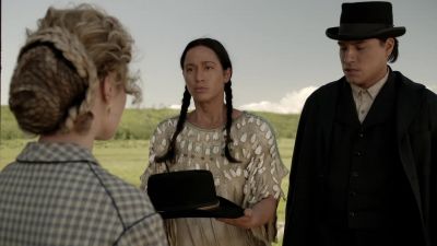 She wants you to take this. - Hell on Wheels