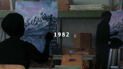 She was... looking for something, - Bob Ross: Happy Accidents, Betrayal & Greed
