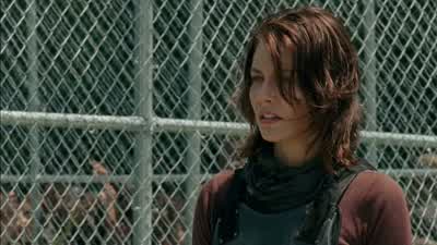 She was trying to stop it from spreading. - The Walking Dead