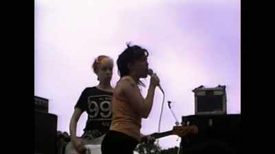 She wasn't trying
to sit pretty, - Women Who Rock