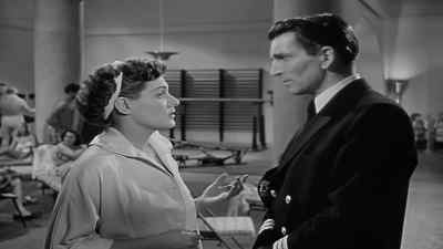 She was waving
good-bye to somebody on shore... - Dangerous Crossing