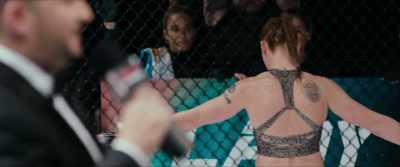 She weighed in
at an even and ready 125 pounds. - Bruised