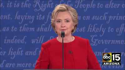She went up from about
118 to about 170 pounds. - Trump: The Art of the Insult
