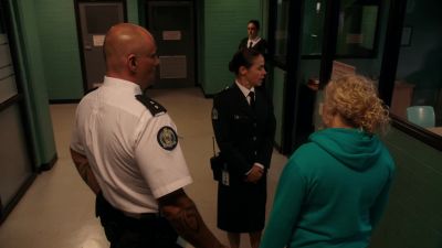She won't let the
office process her. - Wentworth