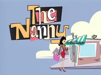 She was working In a bridal shop - The Nanny