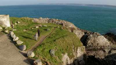 She would climb to the clifftop
and sit there for hours - The Presence of Love