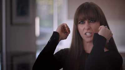 She would go up and do a lay-back
and then do crunches, - Strip Down, Rise Up