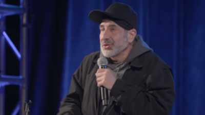 She would read me Dr Seuss,
kiss me on the forehead, - Dave Attell: Hot Cross Buns