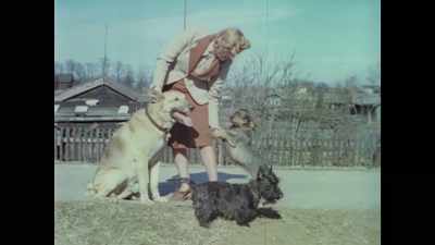 She would spend time at The Berghof - The Hitler Home Movies