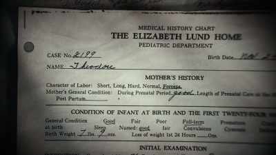 She wouldn't allow her
father to come up at all - Crazy, Not Insane