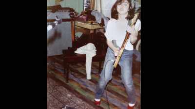 She was writing her little
songs, playing rhythm guitar. - Madonna and the Breakfast Club