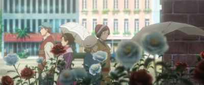 She wrote a love letter
for a princess once. - Violet Evergarden: The Movie
