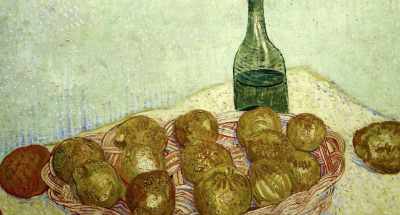 She wrote that in this painting, - Van Gogh: Of Wheat Fields and Clouded Skies