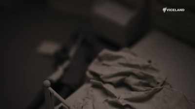Sheila, on the floor
alongside the bed, - The Bambers: Murder at the Farm