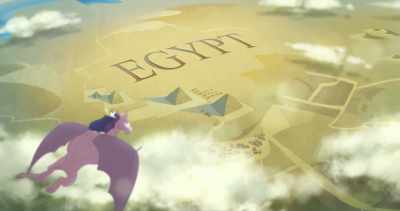 Sheldgoose: Why, it's Egypt, isn't it? - Legend of the Three Caballeros