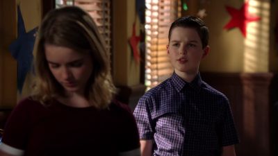- Sheldon.
- A wedding. - Young Sheldon