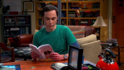 Sheldon, you scared me.
That wasn't funny. - The Big Bang Theory