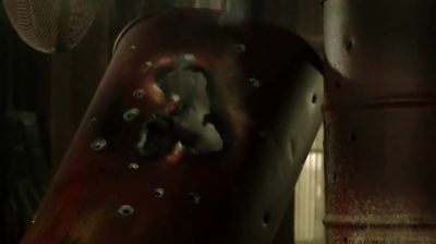 She'll be riddled
with bullets in a few seconds! - Scorpion