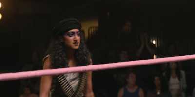 She'll hijack this whole dang match
if she has to. - GLOW