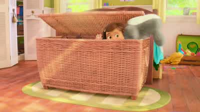 She'll never find us in here. - Toy Story 3