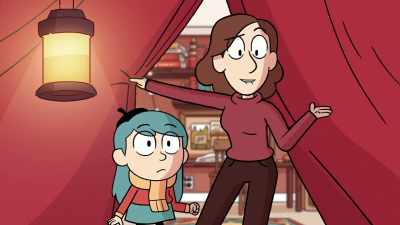 -She'll see you later, Alfur.
-Mum, he's over there. - Hilda